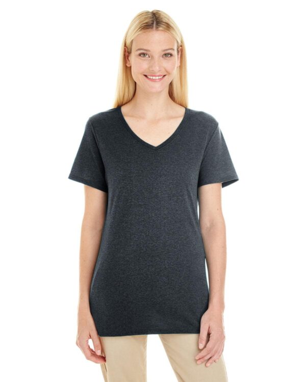 Ladies' 4.5 oz. TRI-BLEND V-Neck T-Shirt - Apparel Globe