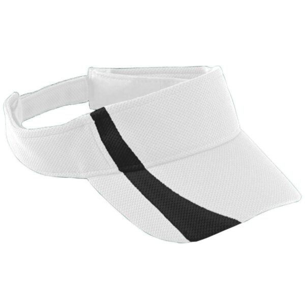 ADJUSTABLE WICKING MESH TWO-COLOR VISOR - Apparel Globe