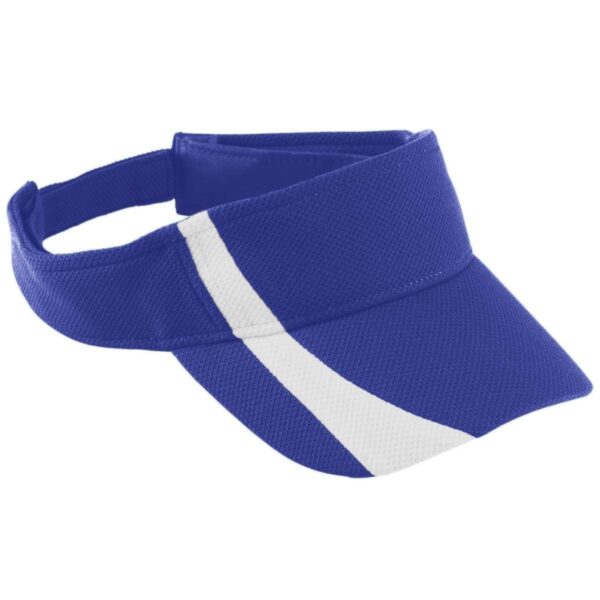 ADJUSTABLE WICKING MESH TWO-COLOR VISOR - Apparel Globe