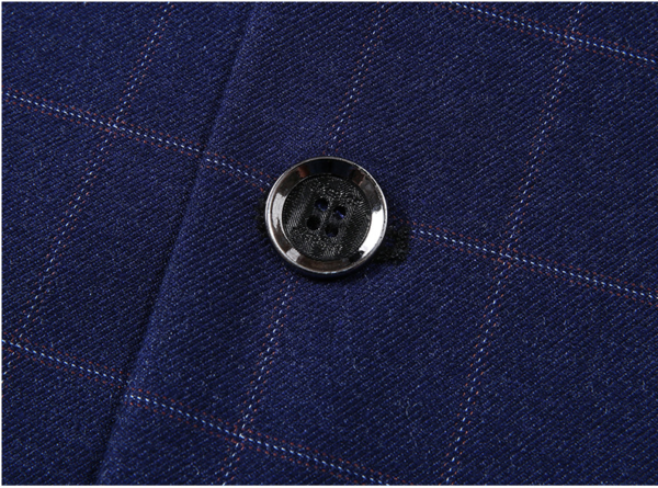 New Leisure Suits For Men Coat Plaid Fashion - Image 5
