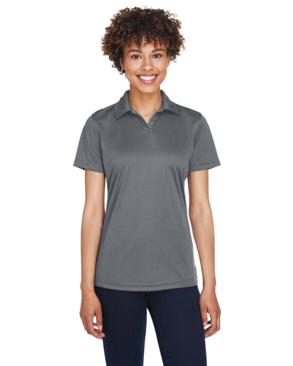 Effortless Excellence: UltraClub Ladies' Cool & Dry Sport Performance Interlock Polo - Image 3