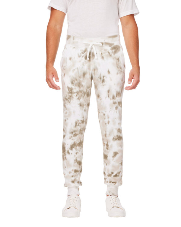 Colorful Comfort: J America Adult Tie Dye Fleece Jogger - Image 5