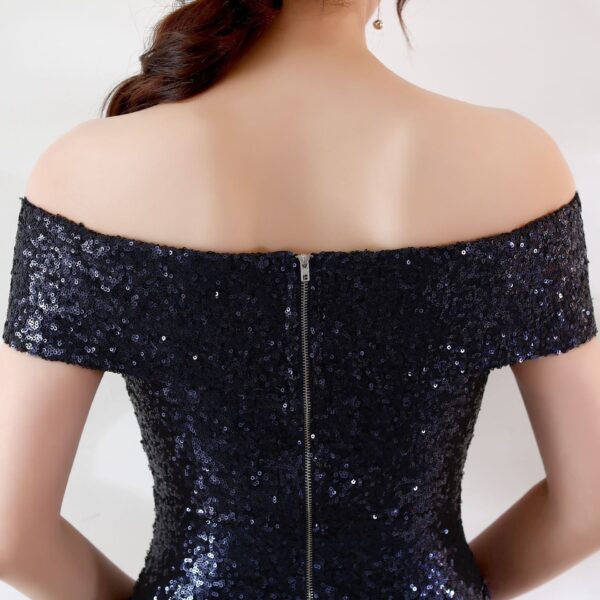 Birthday Party Dress Slimming Host Long Dress - Image 5