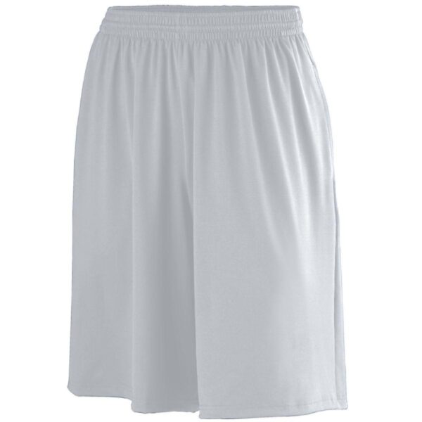 POLY/SPANDEX SHORTS WITH POCKETS - Apparel Globe