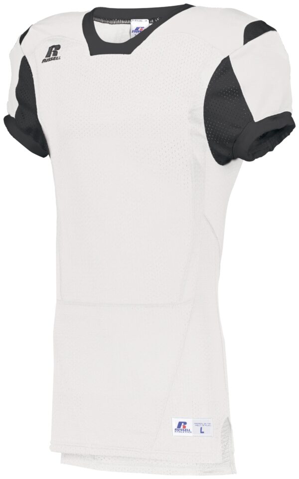 UNLEASH YOUR TEAM'S POWER AND STYLE WITH THE RUSSELL TEAM COLOR BLOCK GAME JERSEY