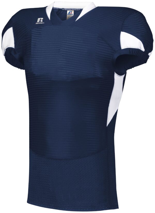 UNLEASH YOUR GRIDIRON DOMINANCE WITH THE RUSSELL TEAM WAIST LENGTH FOOTBALL JERSEY