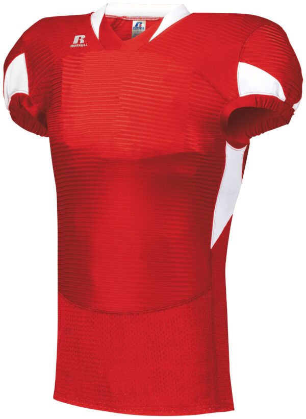 UNLEASH YOUR GRIDIRON DOMINANCE WITH THE RUSSELL TEAM WAIST LENGTH FOOTBALL JERSEY