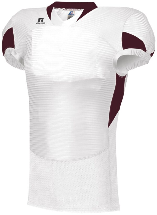 UNLEASH YOUR GRIDIRON DOMINANCE WITH THE RUSSELL TEAM WAIST LENGTH FOOTBALL JERSEY