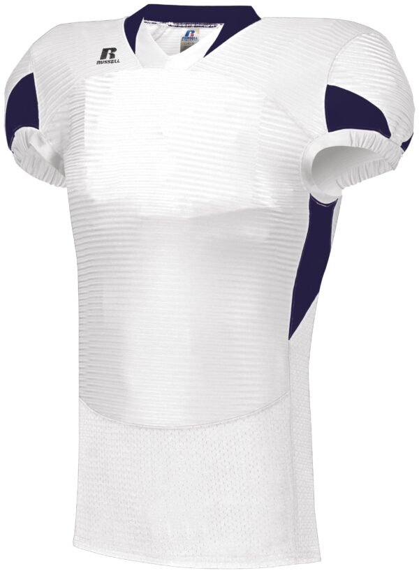 UNLEASH YOUR GRIDIRON DOMINANCE WITH THE RUSSELL TEAM WAIST LENGTH FOOTBALL JERSEY