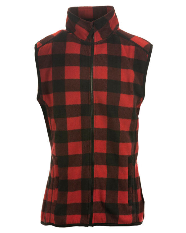 Burnside Men's Polar Fleece Vest B3012 - Image 5
