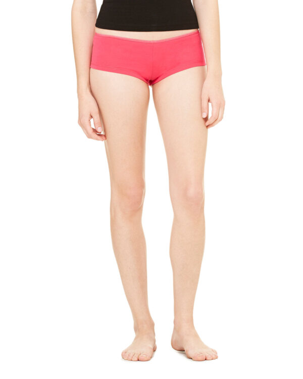 Bella + Canvas Ladies' Cotton/Spandex Shortie: Comfort and Style Redefined - Image 2