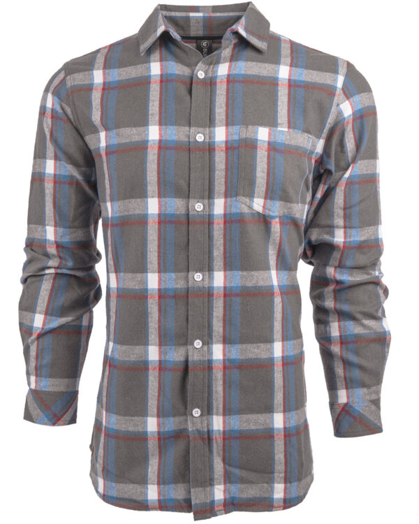 Burnside Ladies' Yarn-Dyed Long Sleeve Plaid Flannel Shirt B5212