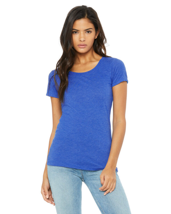 Bella + Canvas Ladies' Triblend Short-Sleeve Tee: Effortless Comfort and Style - Image 12