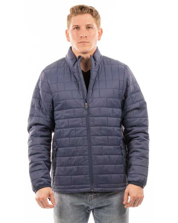 Burnside Adult Box Quilted Puffer Jacket B8713 - Image 3