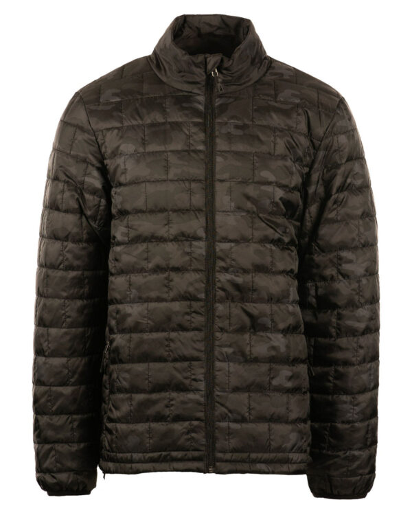 Burnside Adult Box Quilted Puffer Jacket B8713 - Image 4