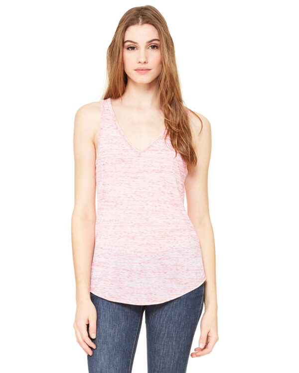 Bella + Canvas Flowy V-Neck Tank: Effortless Elegance for Women - Image 8