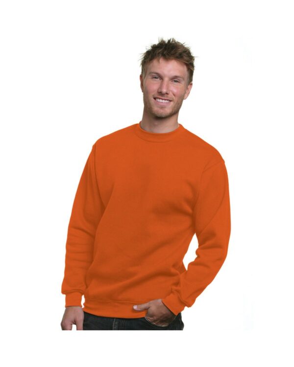 Bayside Adult 9.5 oz., 80/20 Heavyweight Crewneck Sweatshirt - Image 2