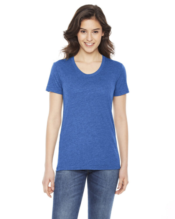 american-apparel-ladies-poly-cotton-short-sleeve-crewneck - Image 6