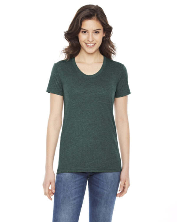 american-apparel-ladies-poly-cotton-short-sleeve-crewneck - Image 8