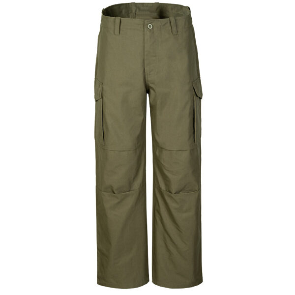 Big Pocket Knee Three-dimensional Cut Trendy Overalls - Image 4