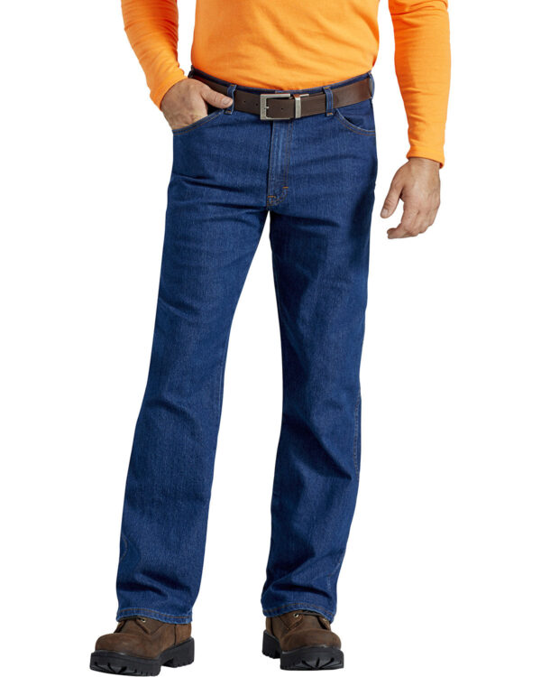 Dickies Men's FLEX Active Waist 5-Pocket Relaxed Fit Jean DD220 - Image 3