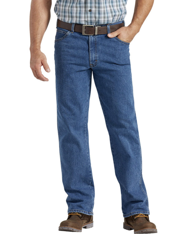 Dickies Men's FLEX Active Waist 5-Pocket Relaxed Fit Jean DD220 - Image 16