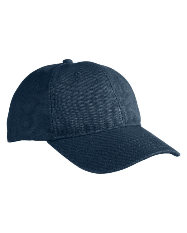 Elevate Laid-Back Style Sustainably: Washed Hemp Unstructured Baseball Cap by econscious - Image 3