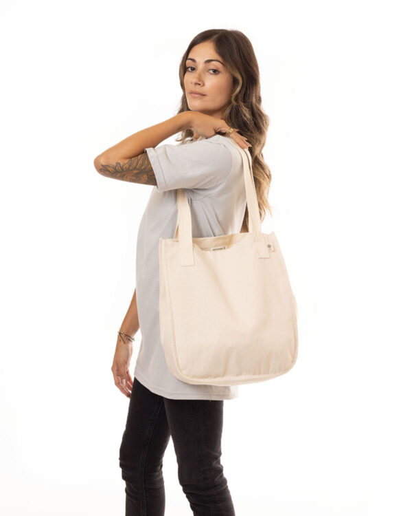 Embrace Eco-Friendly Shopping: Organic Cotton Canvas Market Tote by econscious - Image 2