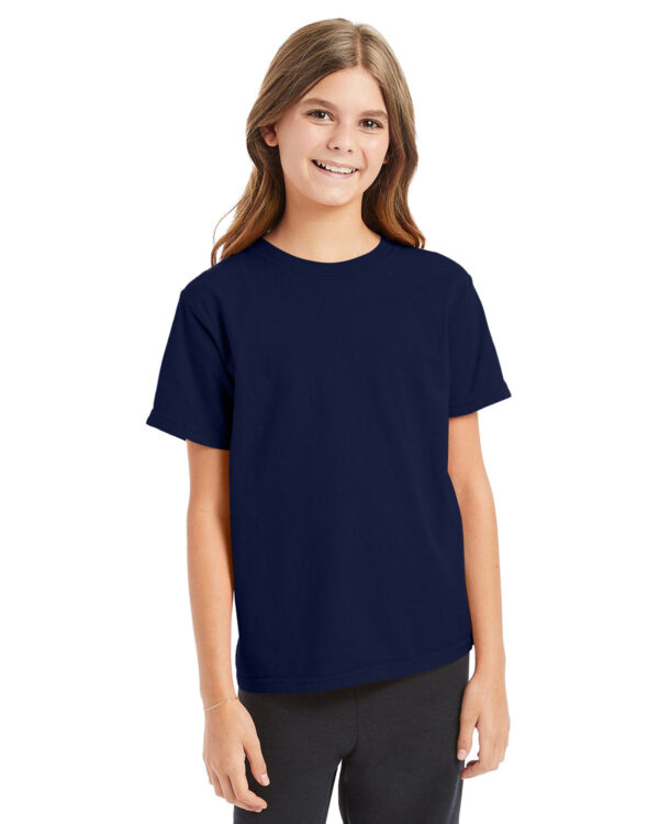 ComfortWash by Hanes Youth Garment-Dyed T-Shirt GDH175 - Image 5