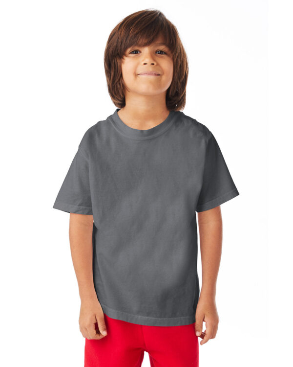 ComfortWash by Hanes Youth Garment-Dyed T-Shirt GDH175 - Image 7