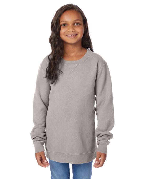 ComfortWash by Hanes Youth Fleece Sweatshirt GDH475 - Image 4