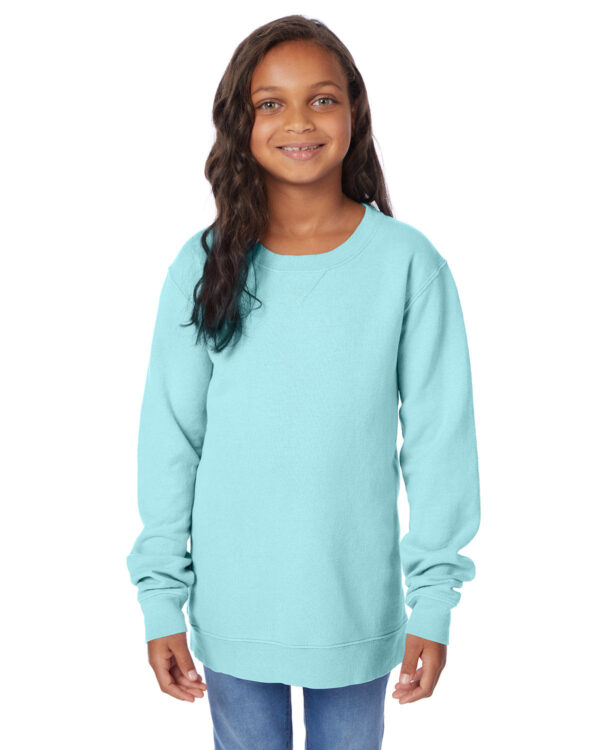 ComfortWash by Hanes Youth Fleece Sweatshirt GDH475 - Image 7