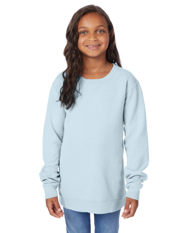 ComfortWash by Hanes Youth Fleece Sweatshirt GDH475 - Image 8