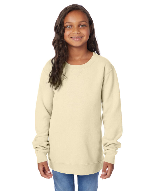 ComfortWash by Hanes Youth Fleece Sweatshirt GDH475 - Image 9