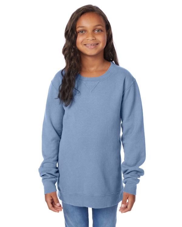 ComfortWash by Hanes Youth Fleece Sweatshirt GDH475 - Image 10