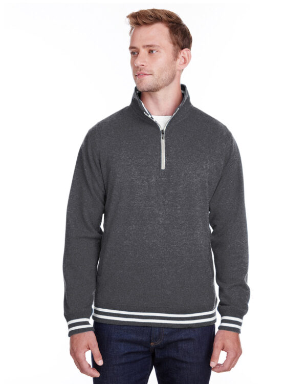 Elevate Your Style with the J America Adult Relay Quarter-Zip: Comfort Redefined - Image 2