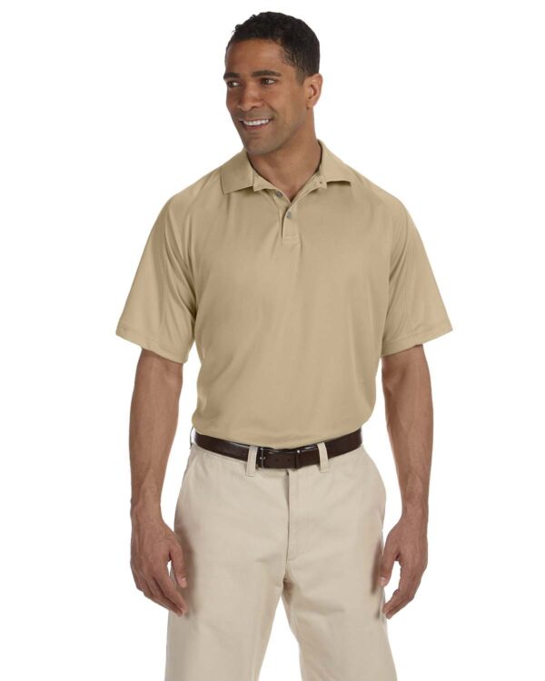 Harriton Polytech Mesh Insert Polo Shirt: Lightweight Comfort and Stylish Breathability