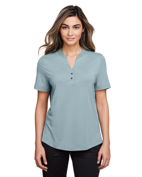 Elevate Your Look with the North End Ladies' Jaq Snap-Up Stretch Performance Polo - Image 5