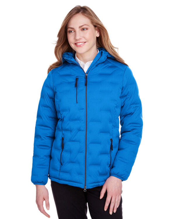 Elevate Your Winter Look with the North End Ladies' Loft Puffer Jacket - Image 5