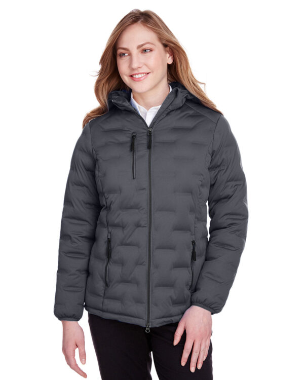 Elevate Your Winter Look with the North End Ladies' Loft Puffer Jacket - Image 3
