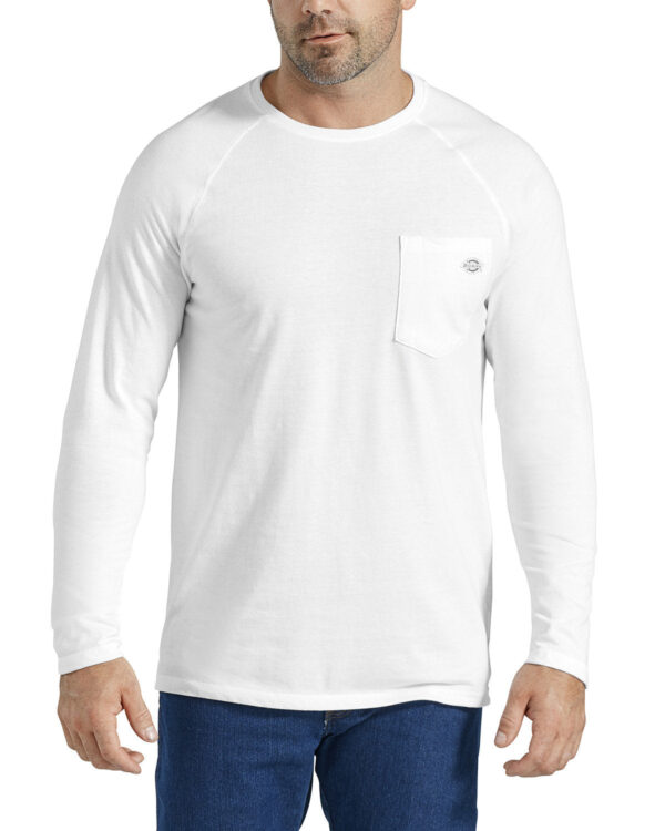 Dickies Men's Temp-iQ Performance Cooling Long Sleeve Pocket T-Shirt SL600