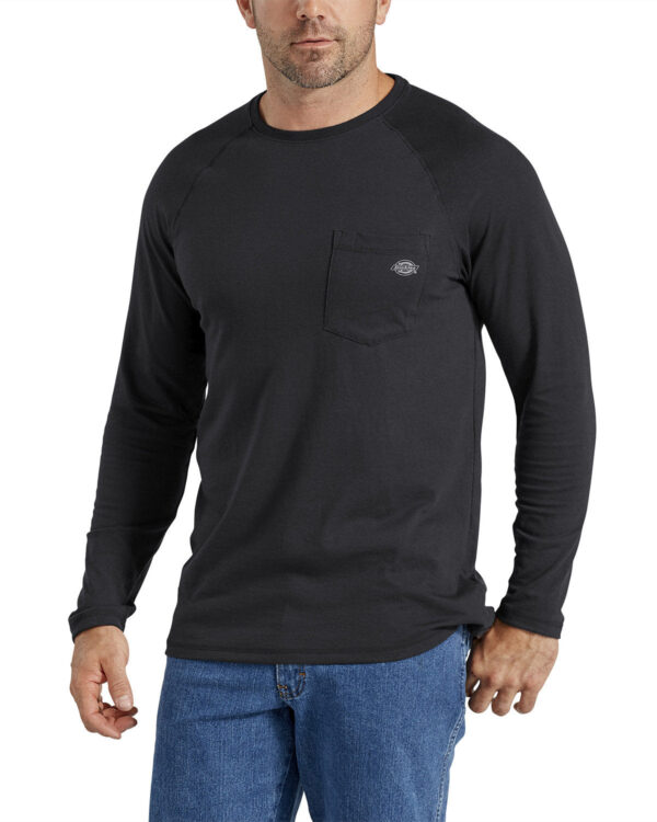 Dickies Men's Temp-iQ Performance Cooling Long Sleeve Pocket T-Shirt SL600 - Image 3