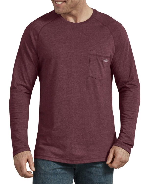 Dickies Men's Temp-iQ Performance Cooling Long Sleeve Pocket T-Shirt SL600 - Image 6
