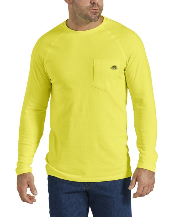 Dickies Men's Temp-iQ Performance Cooling Long Sleeve Pocket T-Shirt SL600 - Image 8