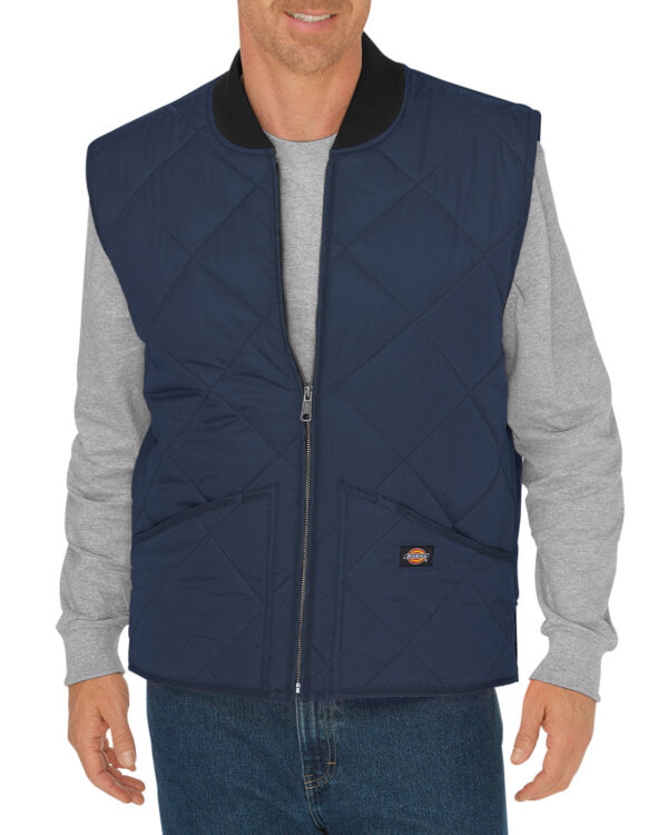 Dickies Unisex Diamond Quilted Nylon Vest TE242 - Image 2