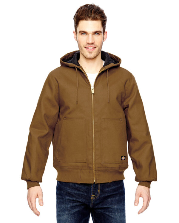 Dickies Men's Hooded Duck Jacket: Rugged Style and Comfort for Every Season - Image 2