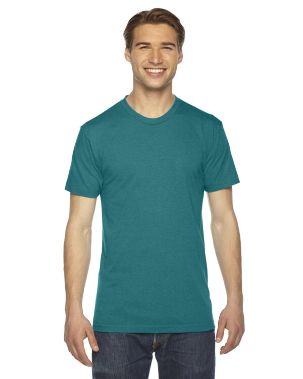 American Apparel Unisex Triblend USA Made Short-Sleeve Track T-Shirt - Apparel Globe