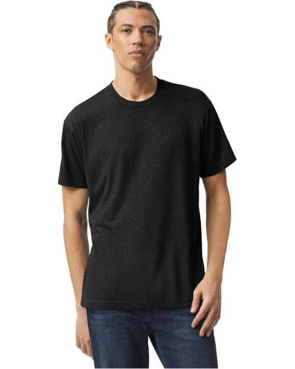 American Apparel Unisex Triblend USA Made Short-Sleeve Track T-Shirt - Apparel Globe