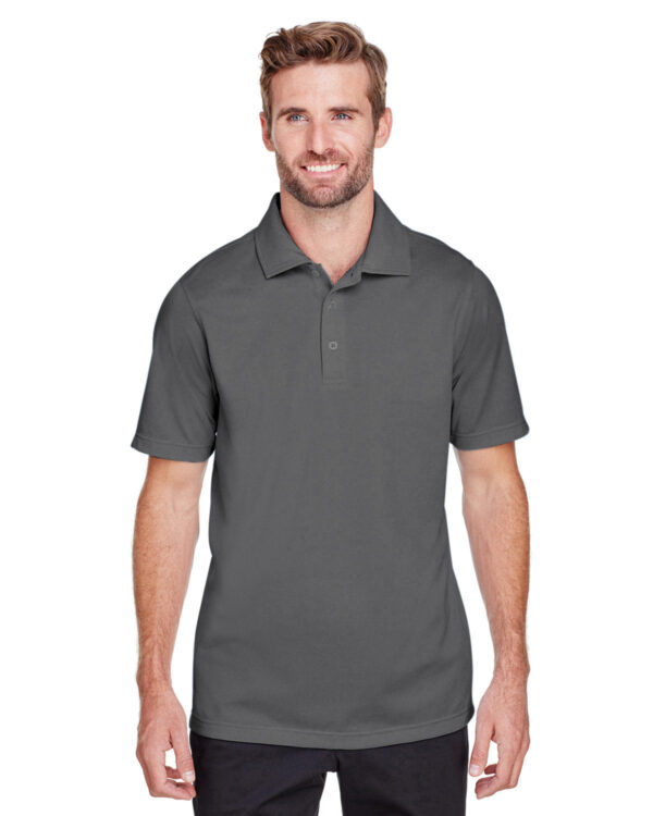 Effortless Performance: UltraClub Men's Cavalry Twill Performance Polo