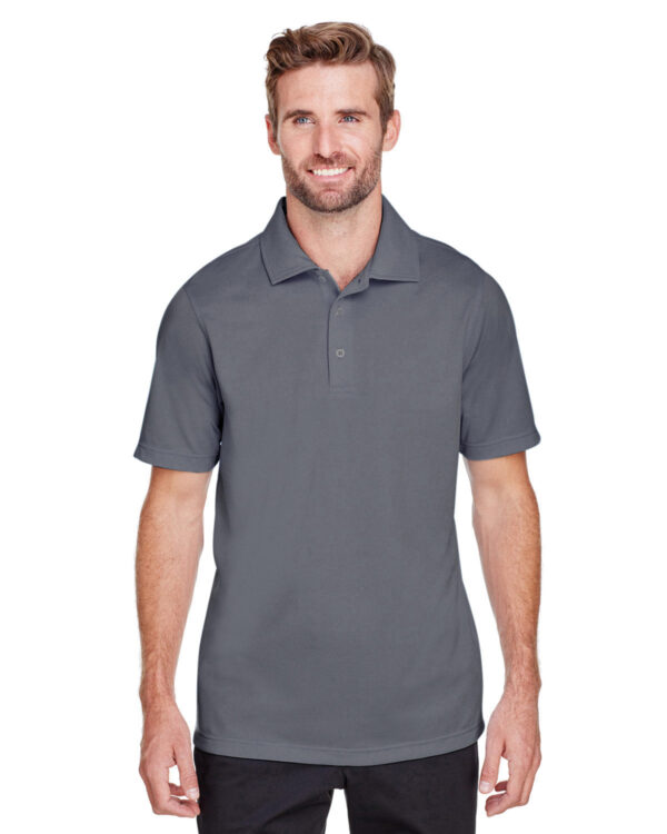 Effortless Performance: UltraClub Men's Cavalry Twill Performance Polo - Image 2